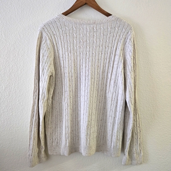Croft&Barrow Cable Knit Sweater - Picture 3 of 6